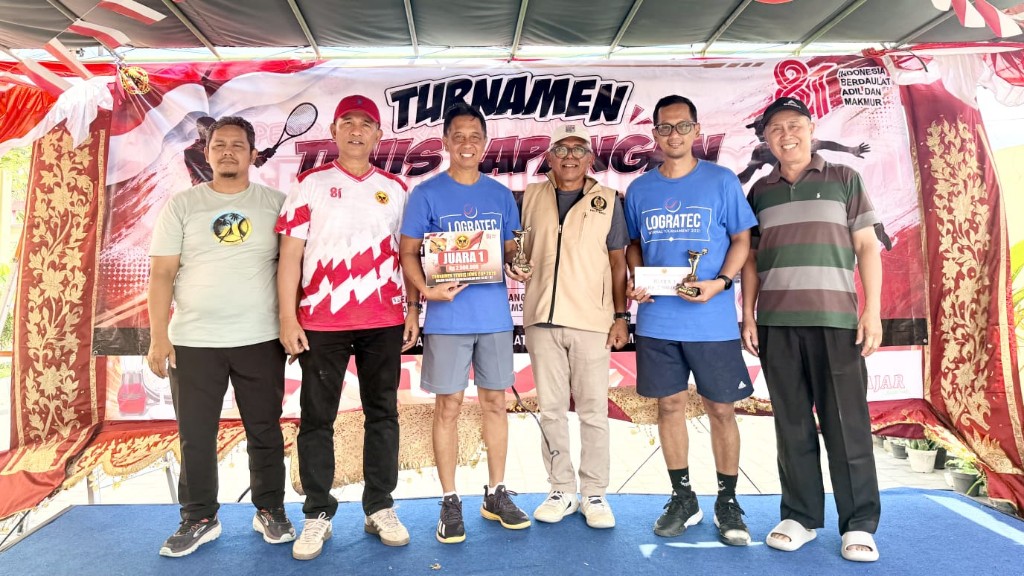 Rudy Worek dan Anak Agung Ngurah Manik Sabet Juara 1 Turnamen Tenis IKMS Cup Open Bali 2026