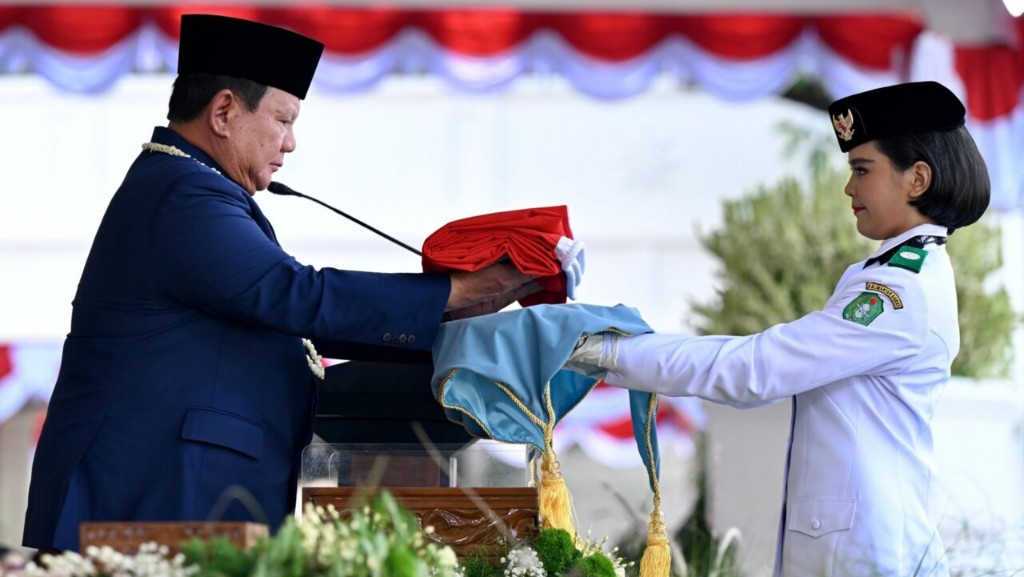 Merah Putih Berkibar di Istana Merdeka, Presiden Prabowo Pimpin Detik-Detik Proklamasi HUT ke-81 RI