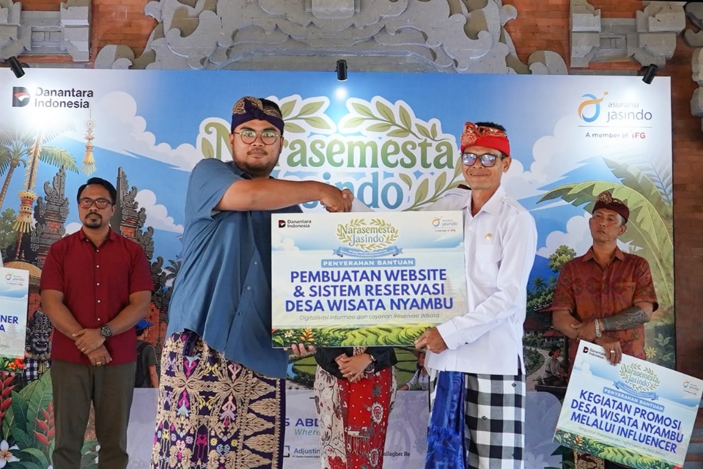 Narasemesta; Asuransi Jasindo Dorong Transformasi Digital Desa di Tabanan 