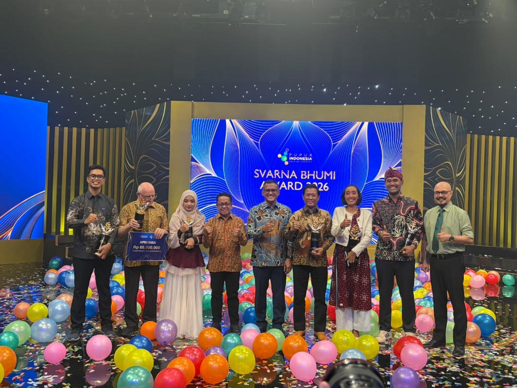 Agrosociopreneur Gung Wedha Harumkan Bali, Ambil Perulang Pertanian dan Raih Svarna Bhumi Award 2026