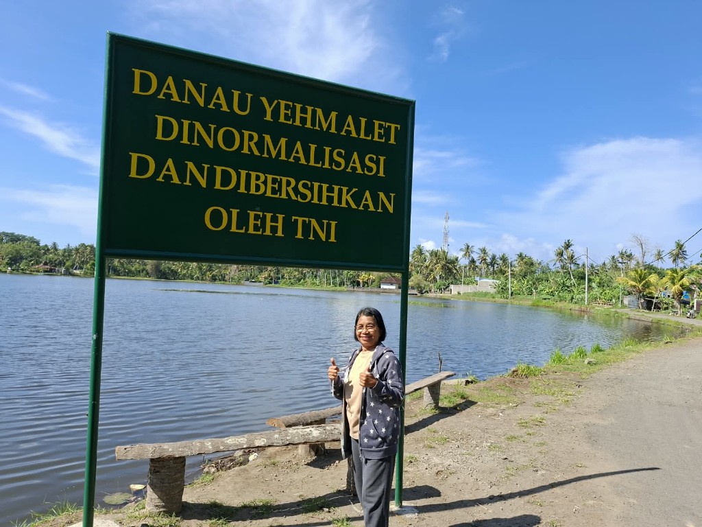 IKAMENWA SEROJA Gelar PPBN di SD N 1 Pesedahan, Napak Tilas Ke Pura Rambut Petung & Kunjungan Ke Danau Yeh Malet