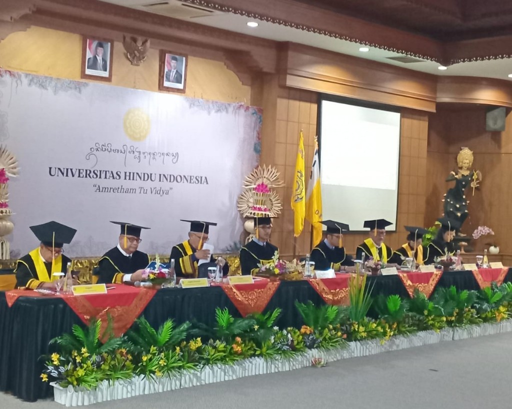 A.A.Gede Putra, SIP., MM. Raih Gelar Doktor di UNHI Denpasar, dengan Predikat Sangat Memuaskan/ "Cum Laude" 