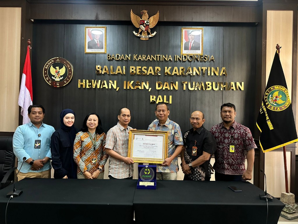 Selamatkan Ribuan Burung Liar, Karantina Bali Dapat Penghargaan Internasional dari IUCN