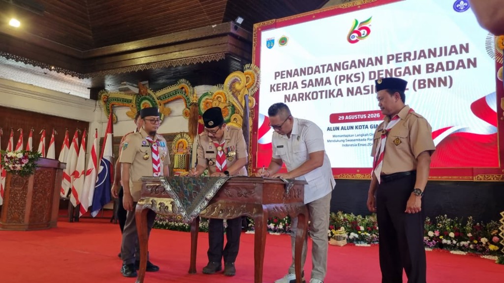 BNNP Bali Gandeng Pramuka, Saka Bersinar Jadi Ujung Tombak Perangi Narkoba
