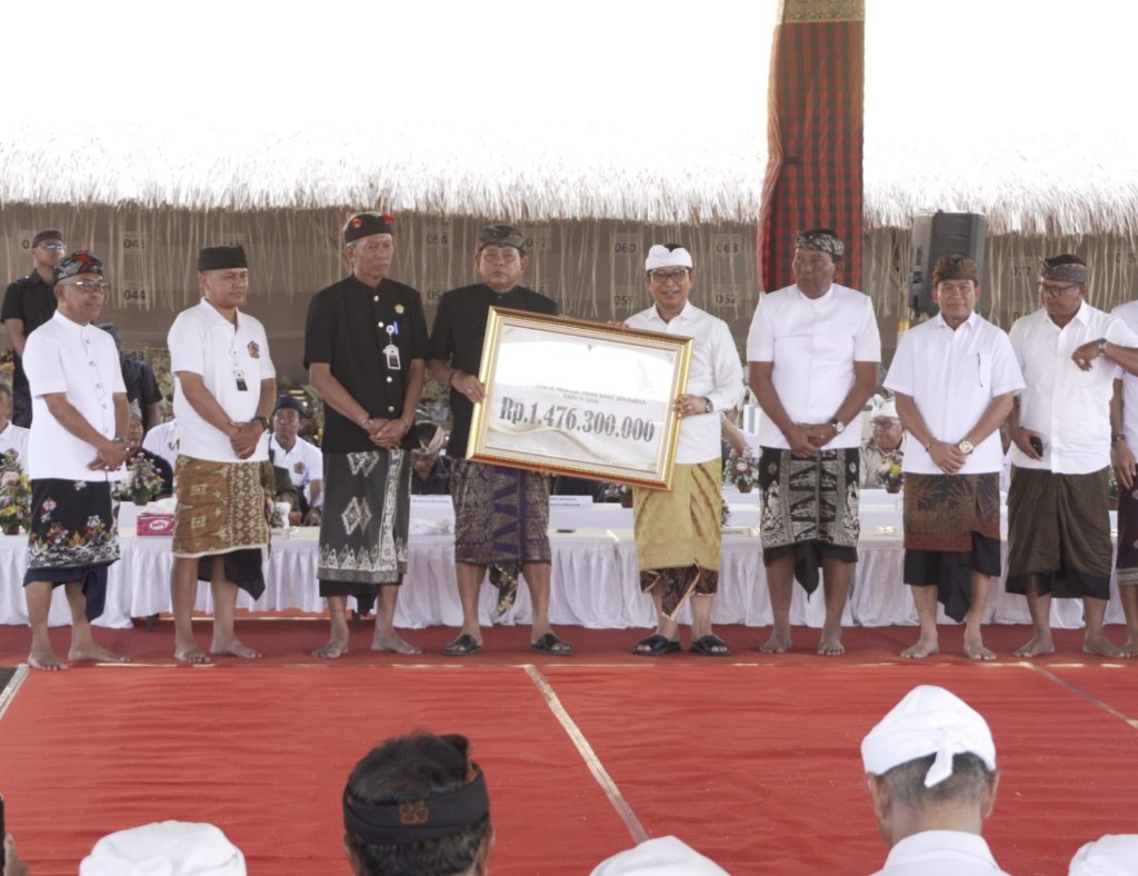 Ringankan Beban Krama, Bupati Badung Kucurkan Hibah Rp1,4 Miliar untuk Ngaben Massal Jimbaran