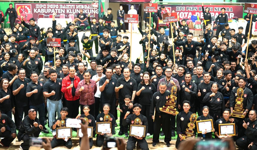Dominasi Medali, Badung Tampil sebagai Juara Umum Bakti Negara Cup I 2026