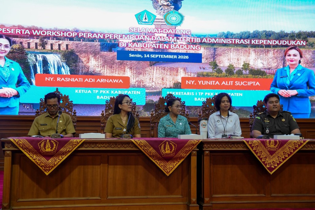 Perkuat Tertib Adminduk, 125 Kader TP PKK Badung Dibekali Edukasi Digital