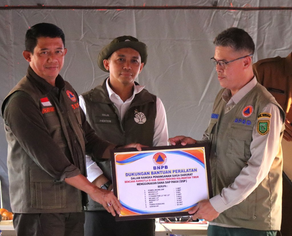 BNPB Pastikan Dukungan Operasional Berlanjut, Karhutla Kaltim Ditangani Terpadu