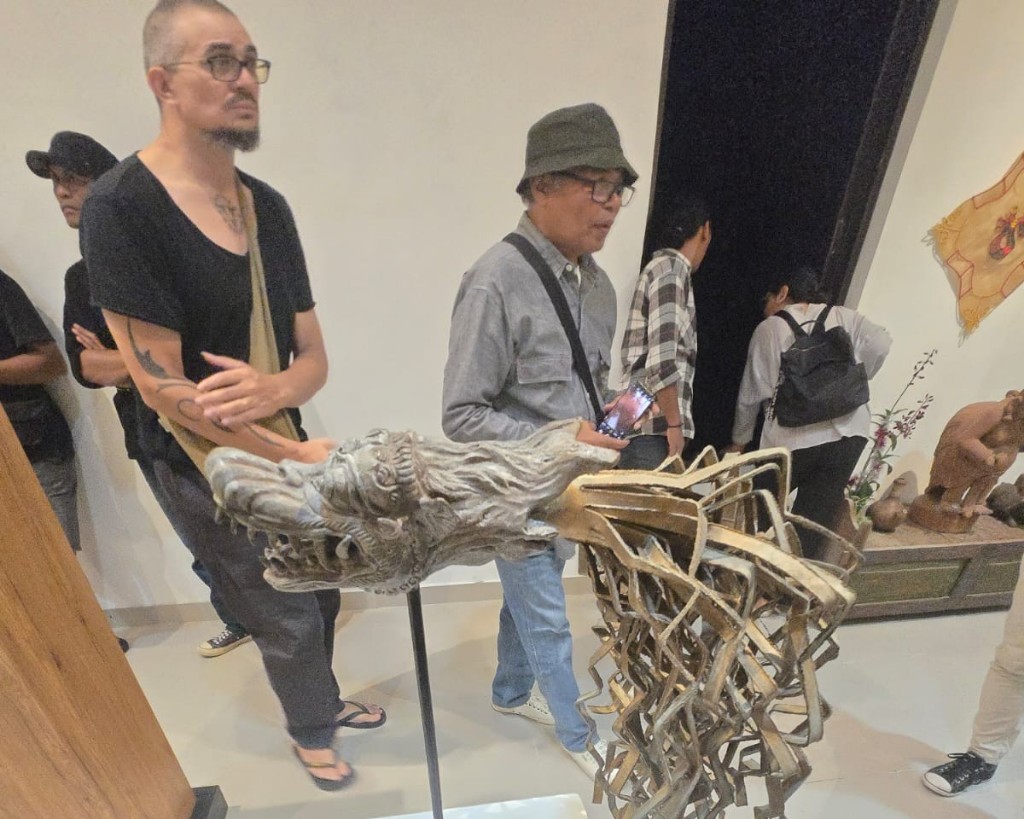Reuni Seniman, Rektor ISI Bali, Pameran Seni Kontemporer JAGA RAGA BARA JIWA 