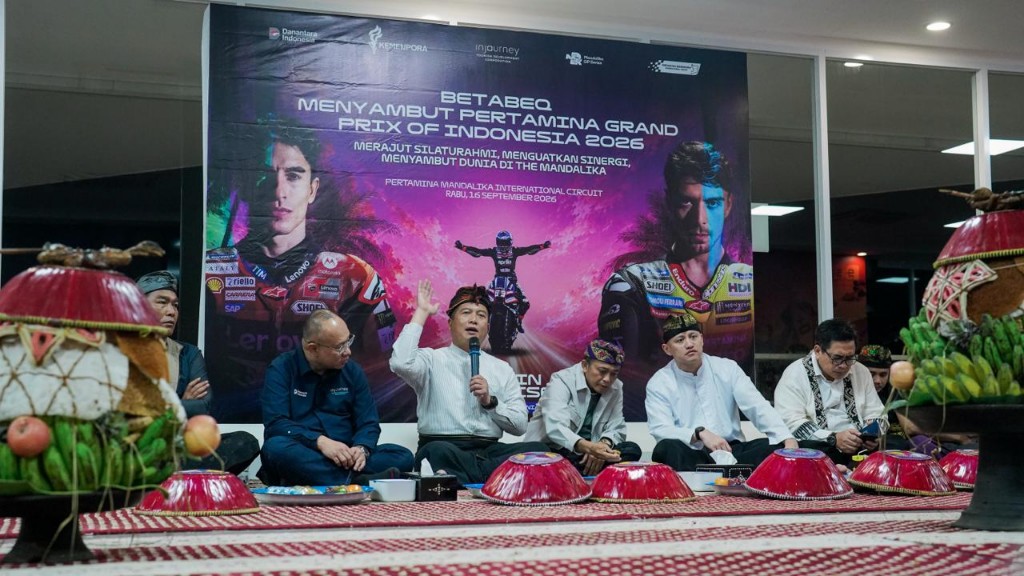 Dari Tradisi Sasak ke Panggung Dunia, Betabeq Iringi Pertamina Grand Prix of Indonesia 2026