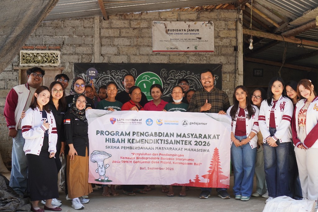 LSPR Institute Dorong UMKM GEDE JAMUR Karangasem Naik Kelas Lewat Digitalisasi dan Edutourism