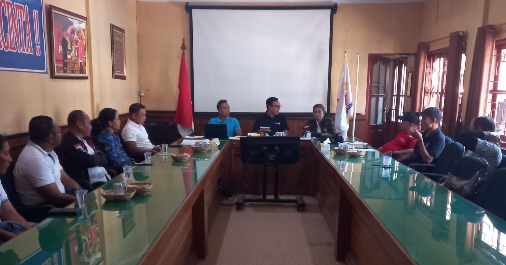 Pengurus INKADO Bali, Diketuai Cantiari Lakukan Audiensi, Diterima Jajaran Pengurus KONI Buleleng