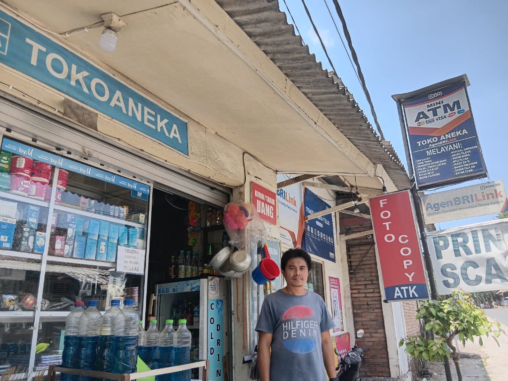 Dari Toko ATK di Pejeng, Raka Temukan Sumber Penghasilan Tambahan Lewat Agen BRILink