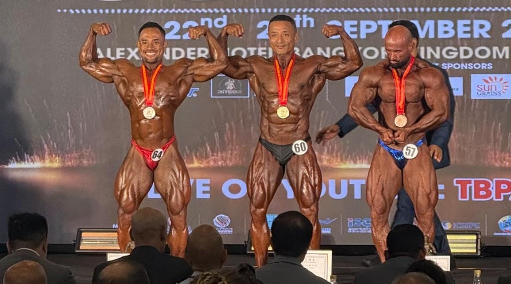 Binaraga Buleleng, Komang Gading, Raih Perak, Asian Budybuilding and Physique Sports Championships 2026