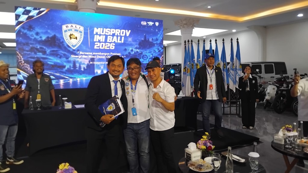 Usrox Gantikan Ajik Krisna Pimpin IMI Bali 2026–2030, Ketum Moreno Dukung Pembangunan Sirkuit Baru di Buleleng