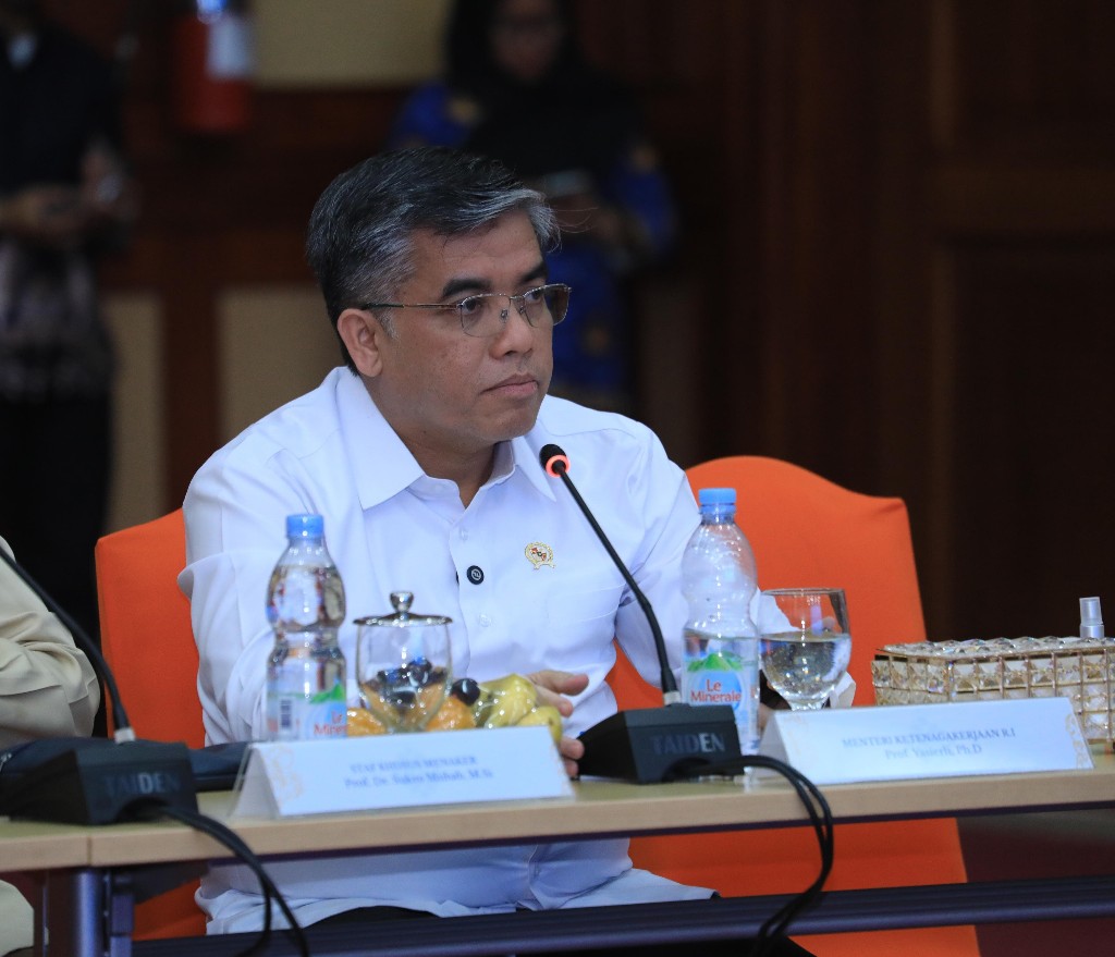 Tinjau Peserta TIH, Menaker Minta Buktikan Keunggulan Produk