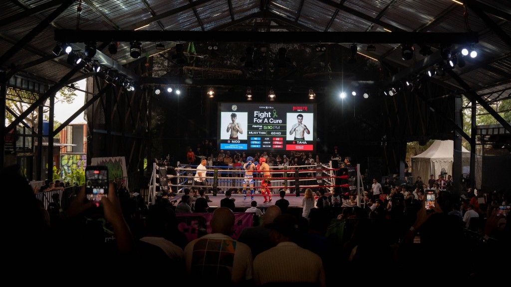 Nuanu Lipatgandakan Dukungan Fight For A Cure, Komunitas Tinju Bali Bergerak Galang Dana Riset Kanker