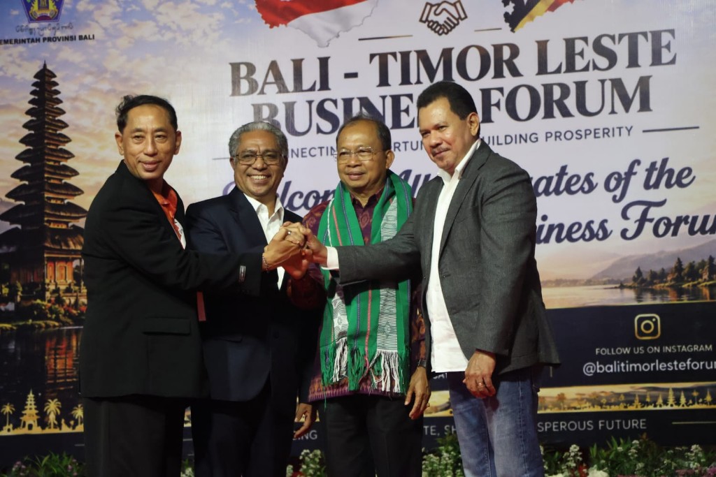 Koster Terima Rombongan Bali-Timor Leste Business Forum 2026