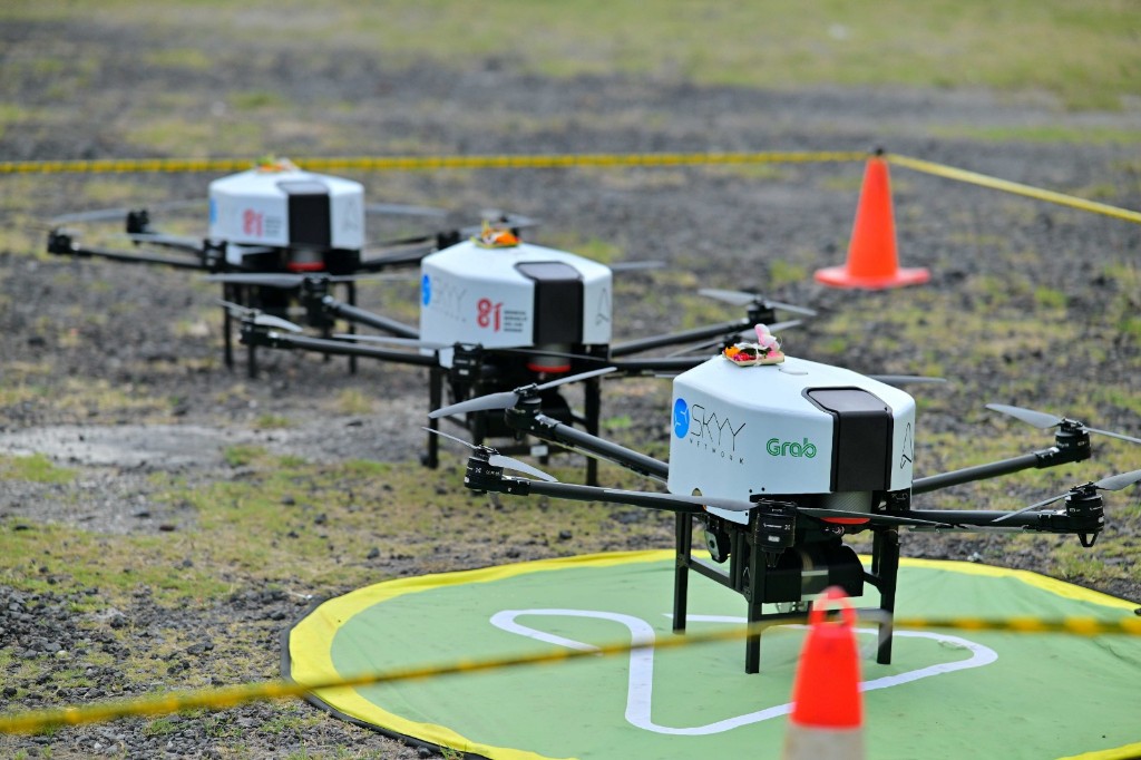SKYY Network Uji Pengiriman Drone di Bali, Nuanu dan Café del Mar Jadi Laboratorium Inovasi