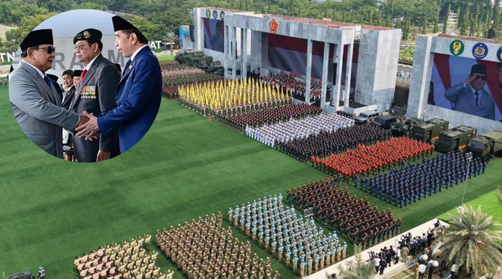 Presiden Prabowo Pimpin Upacara Peringatan HUT ke-81 TNI, Turut Hadir SBY hingga Jokowi