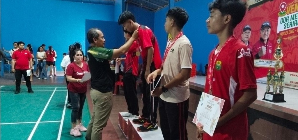 Tim Bulutangkis Kota Denpasar Raih Juara Umum, Kejurprov PBSI Bali 2026