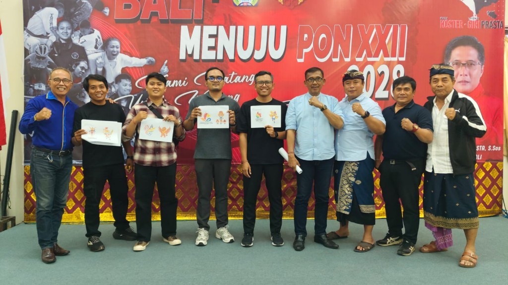 I Gede Hoga Wiratmaja Juara I Sayembara Logo dan Maskot Porprov Bali XVII 2027 di Buleleng