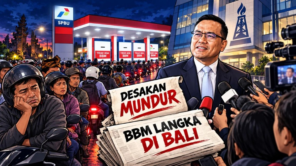 Lumpuhkan Pariwisata Bali, Desakan Copot Dirut Pertamina Semakin Keras Soal Krisis BBM hingga Antrean Masih Mengular 