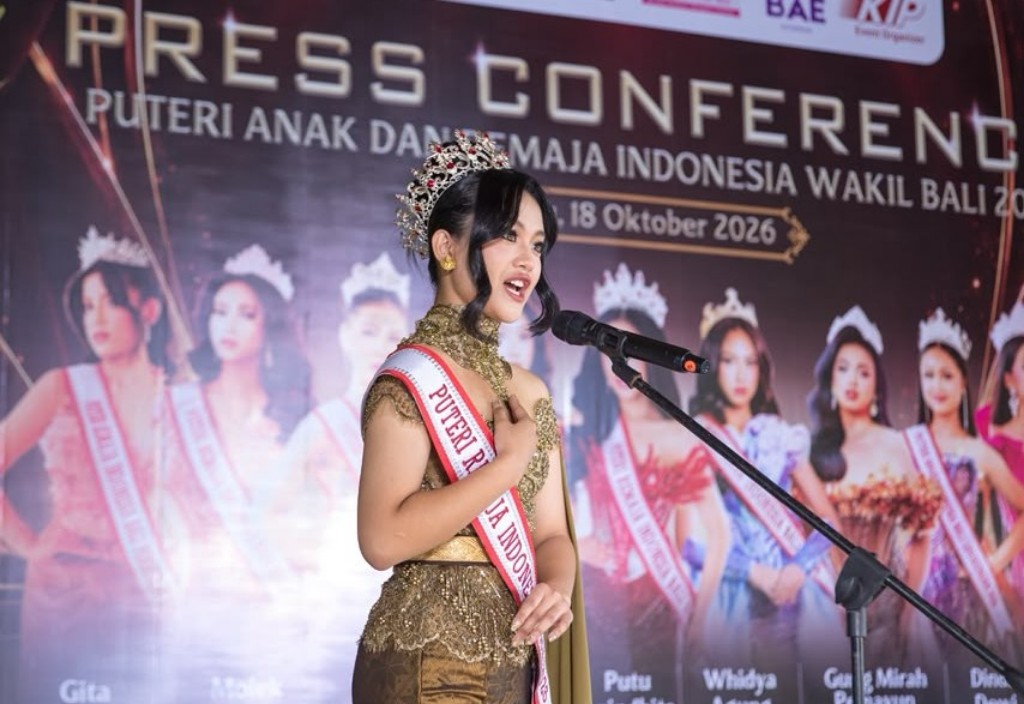 Nindy Wakili Bali Rebut Puteri Remaja Indonesia 2026, Bawa Advokasi “Read to Lead” dan Semangat Berbagi