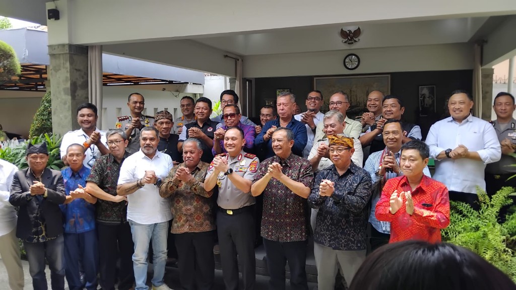 Kapolda Bali “Turun Gunung” Kunjungi FKPEN, Perkuat Sinergi Keamanan dan Komunikasi Warga Nusantara di Bali