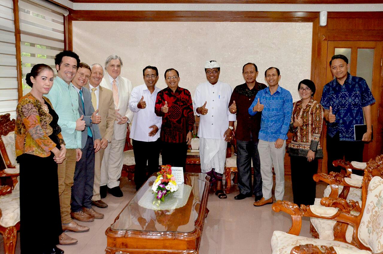 Dokumentasi dari - Maharishi University Puji Visi Nangun Sat Kerthi Loka Bali