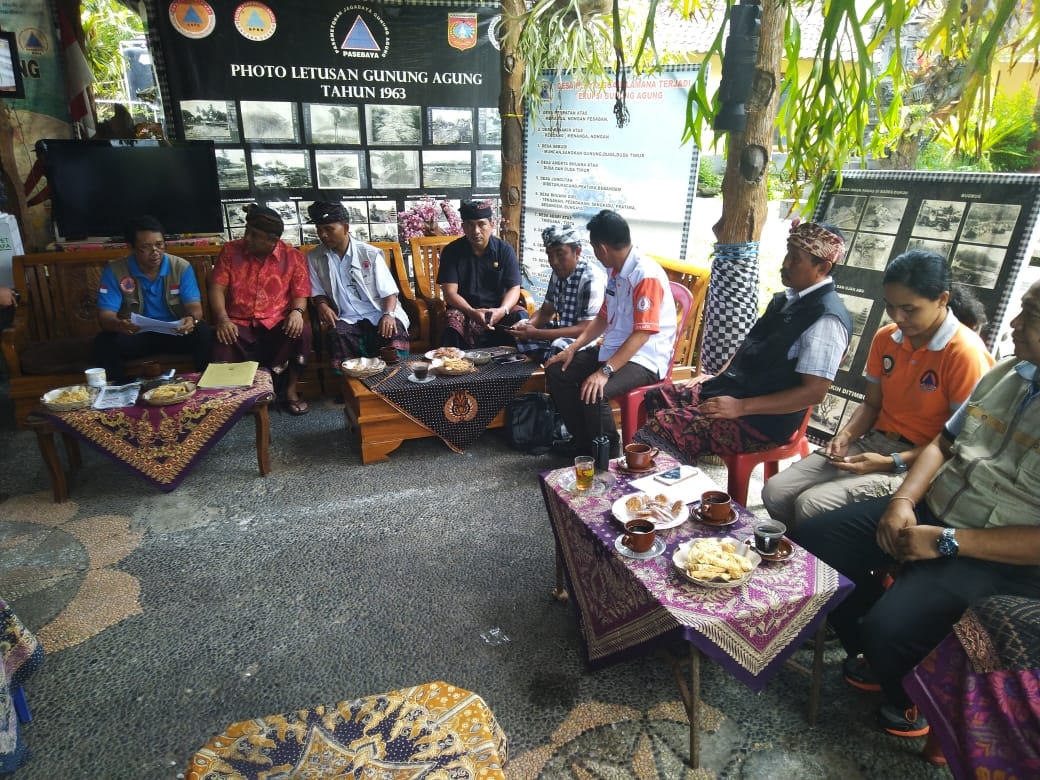 Dokumentasi dari - KPU Bali Membuat Rancangan Pengungsi Berbasis Banjar