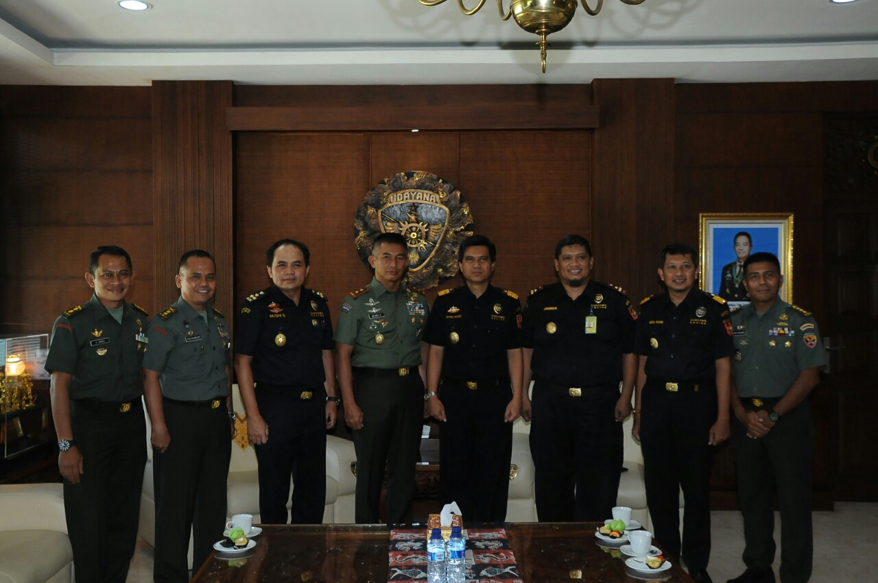 Dokumentasi dari - Pangdam Udayana  Ingin Tingkatkan Kerjasama dengan Bea Cukai
