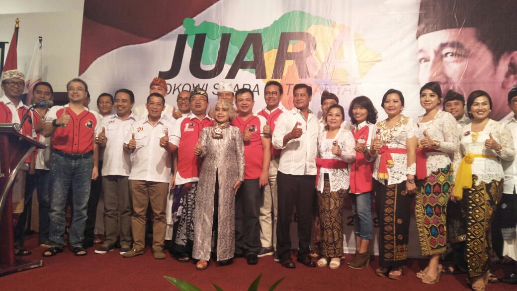 Dokumentasi dari - Deklarasi Korda JUARA Bali Dukung Jokowi-Maruf