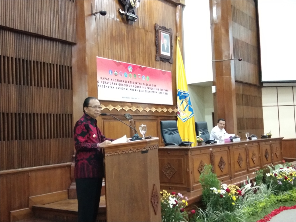 Dokumentasi dari - Gubernur Koster Gratiskan Layanan Kesehatan Masyarakat Bali 