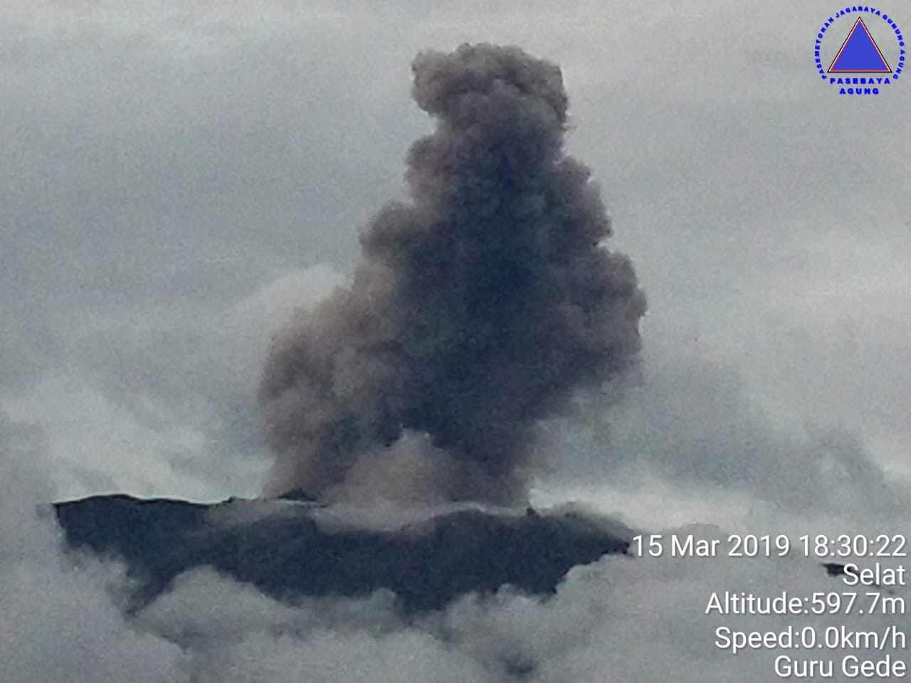 Dokumentasi dari - Hujan Abu di Wilayah Kubu Karangasem
