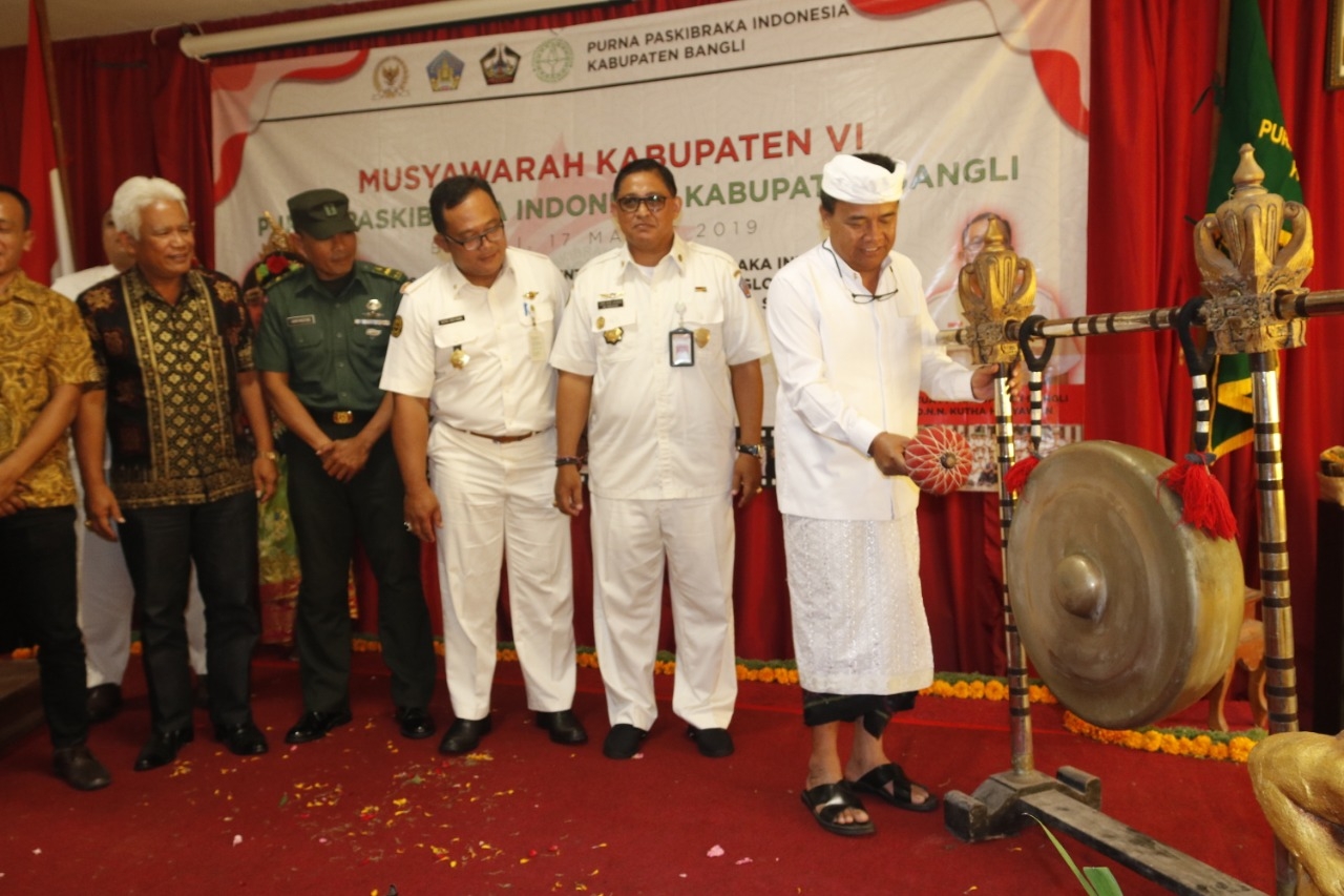 Dokumentasi dari - Bupati Gianyar Buka Muskab VI PPI Bangli