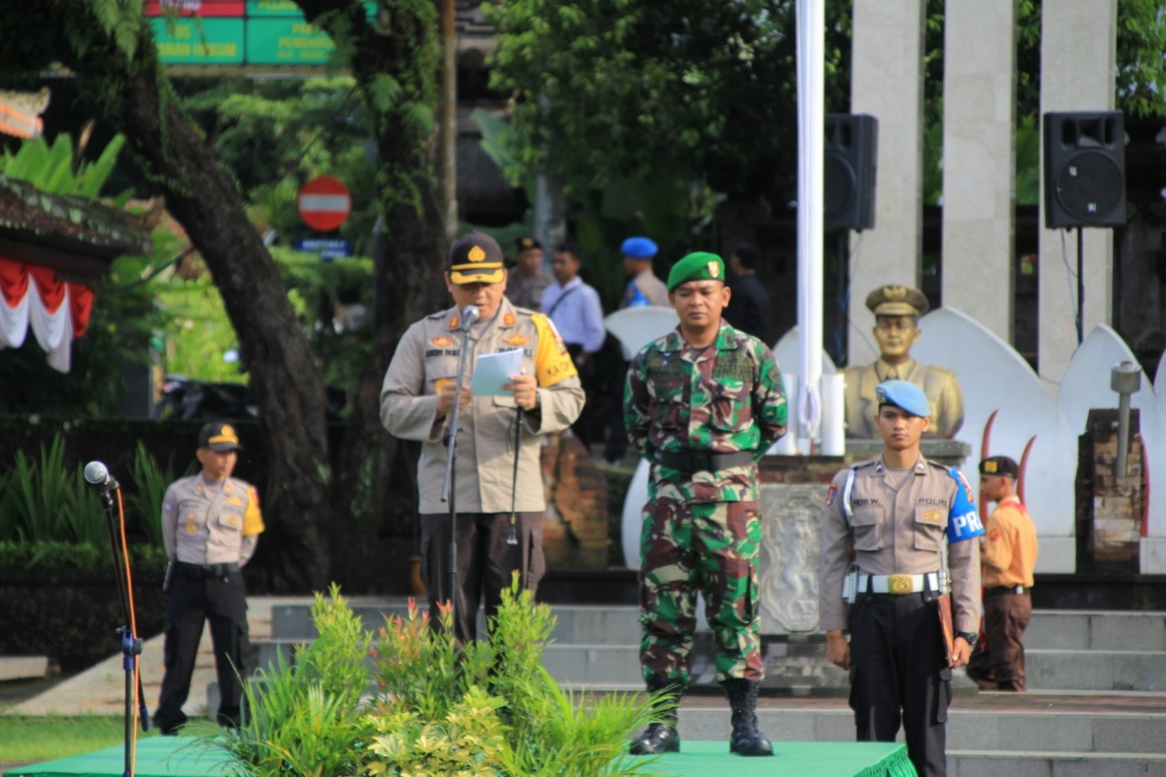 Dokumentasi dari - TNI Siap Perkuat Polri Amankan Pemilu di Bumi Lahar