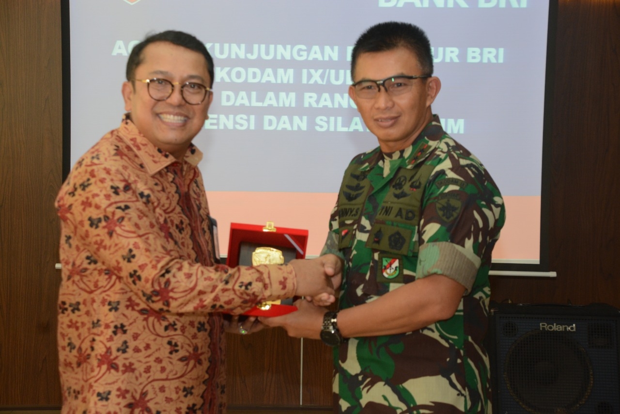Dokumentasi dari - Pimpinan BRI Silaturahmi ke Kodam IX/Udayana