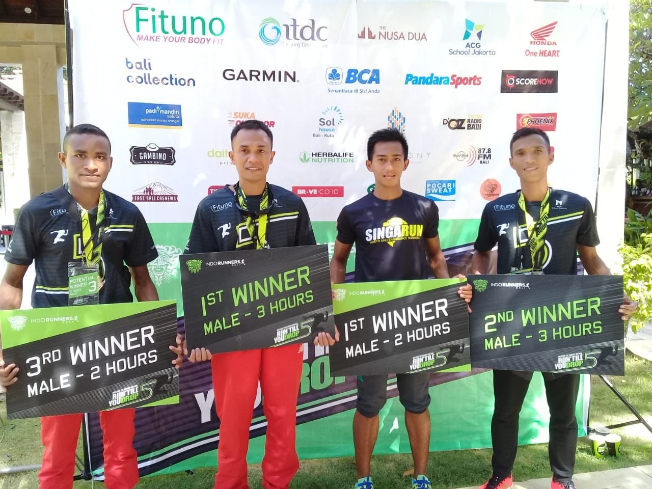 Tiga Prajurit Raider 900/SBW Juara “Run Till You Drop 5” Nusa Dua