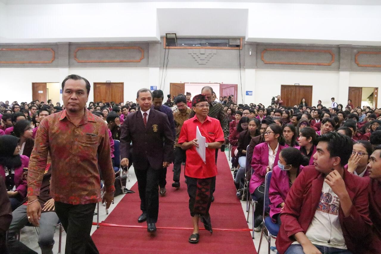 Dokumentasi dari - Gubernur Koster Ajak ISI Denpasar Lestarikan Peradaban Bali