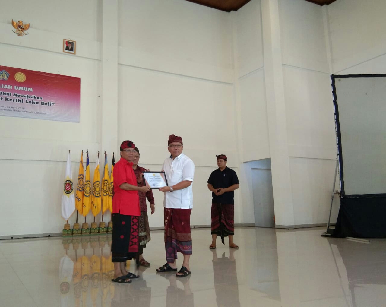 Dokumentasi dari - Gubernur Bali Inginkan UNHI Jadi Universitas Negeri