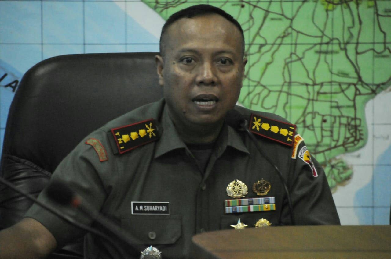 Dokumentasi dari - Danrem 163 Wira Satya Serukan Pemilu Damai  "Nyoblos itu Keren"