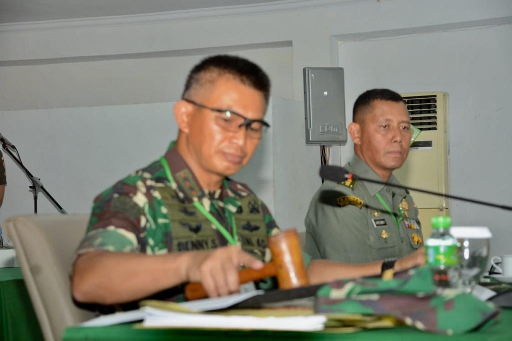 Dokumentasi dari - Pilih Calon Prajurit Profesional, Pangdam Pimpin Sidang Cata  PK TNI AD 2019