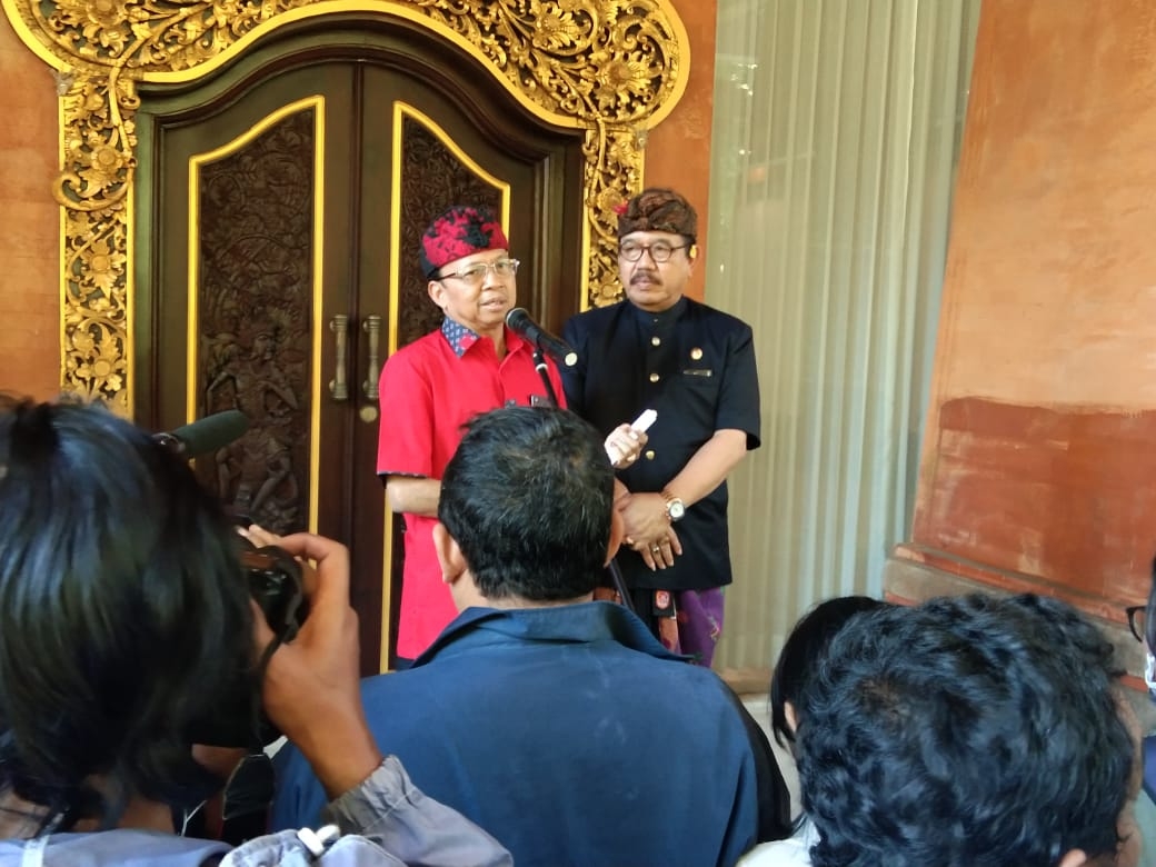 Dokumentasi dari - Gubernur dan Wakilnya Apresiasi Pelaksanaan Pemilu Serentak di Bali  