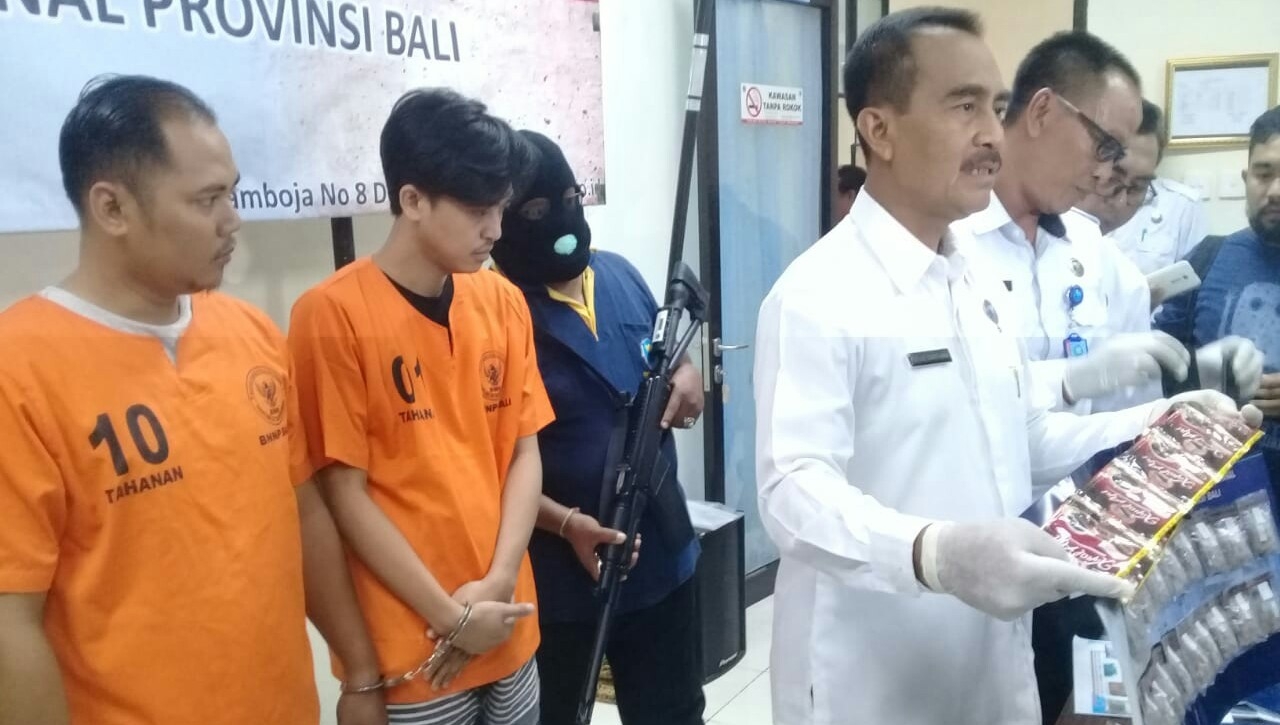 Dokumentasi dari - April 2019, BNNP Bali Jerat Dua Jaringan Narkotika