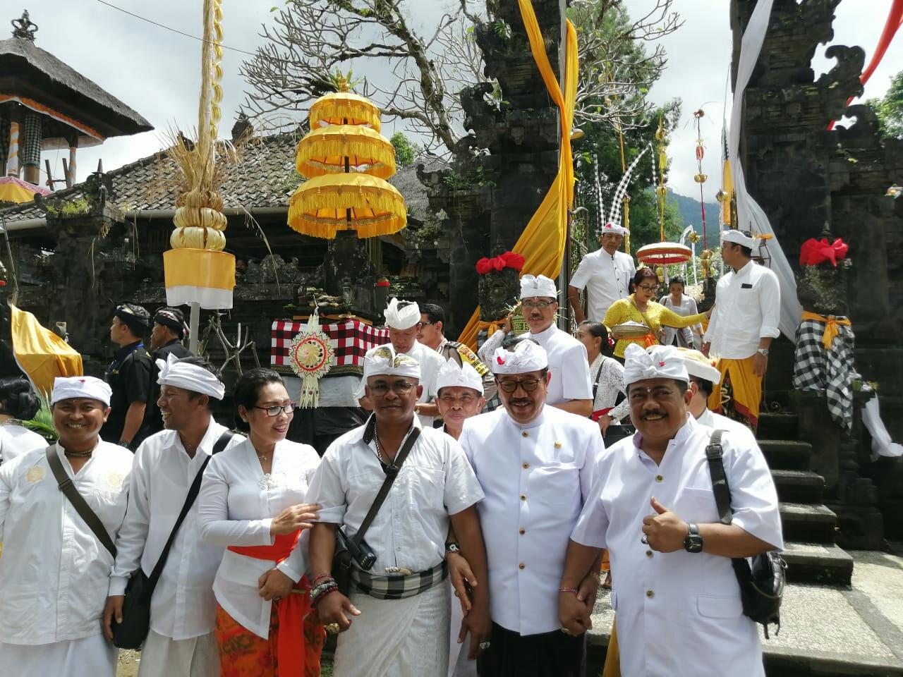 Dokumentasi dari - Pura Sri Rambut Sedana Desa Jati Luwih Tempat Memohon Kemurahan Rejeki