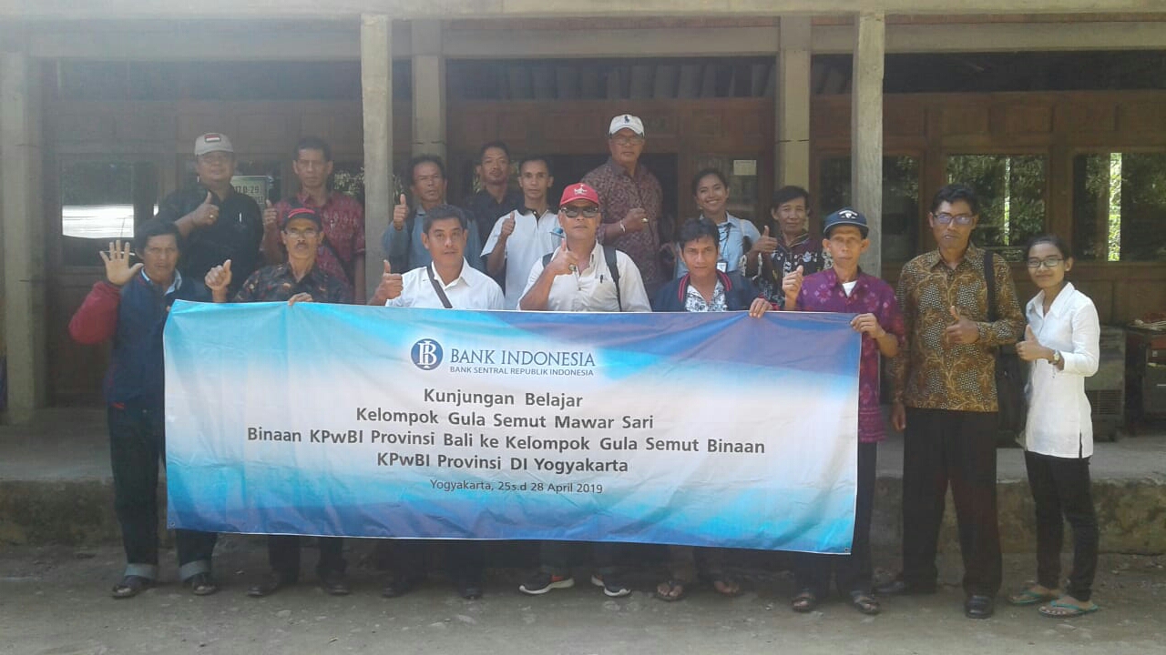 Dokumentasi dari - Pelaku UMKM Jembrana Binaan BI Bali Kunjungi Usaha Gula Semut Organik Yogyakarta
