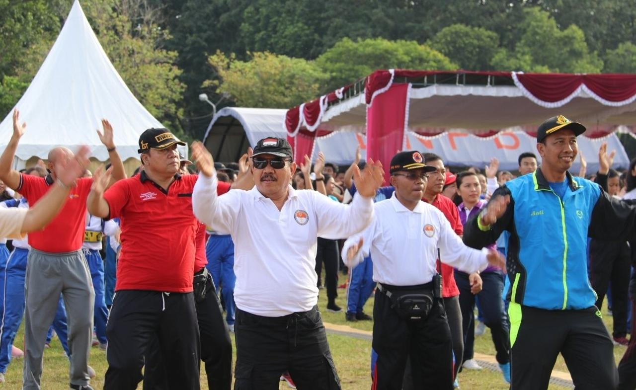 Dokumentasi dari - Wagub Cok Ace Hadiri Pentas Budaya Perdamaian Nusantara