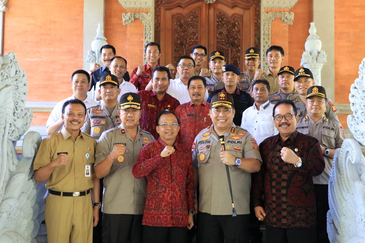 Dokumentasi dari - Pemprov Bali dan Polda Bali Bersinergi Membangun Bali