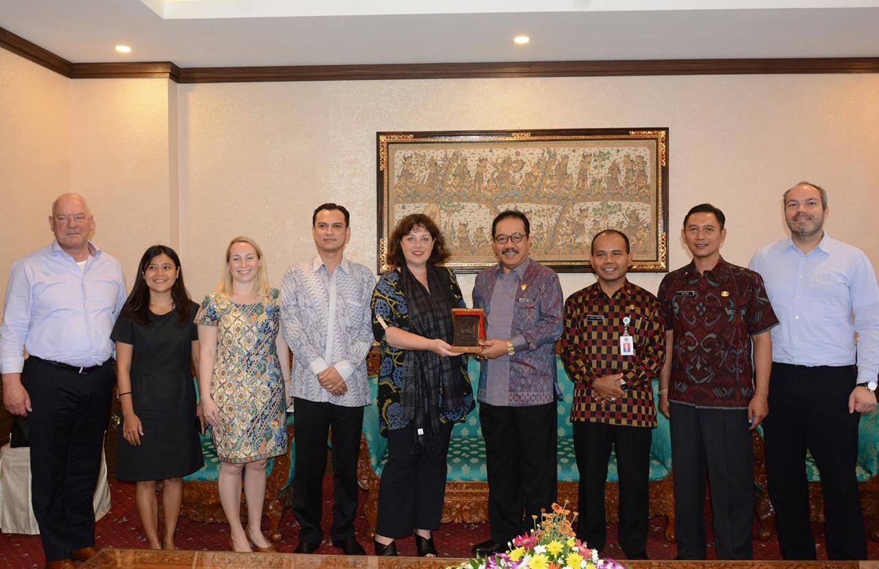 Dokumentasi dari - Jerman Siap Bekerjasama dalam  Penanggulangan Bencana di Bali 